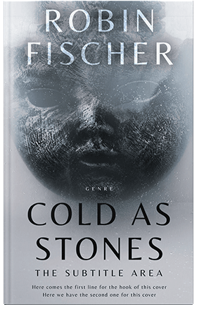 Pre Made Book Cover French Gray