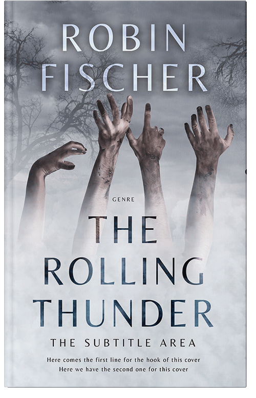 Front view of Premade Apocalyptica Book Cover - Mischka