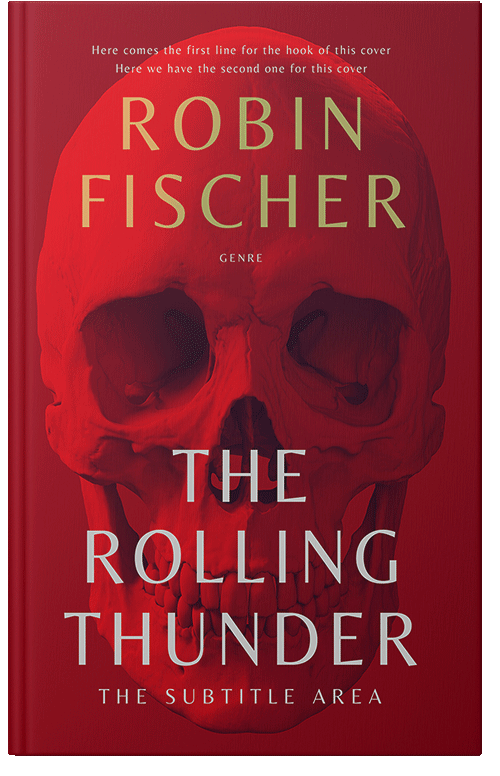 Front view of Premade Horror Book Cover - Pohutukawa