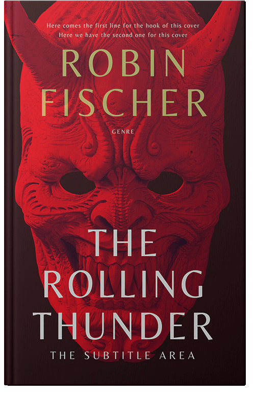 Front view of Premade Fantasy Book Cover - Monarch