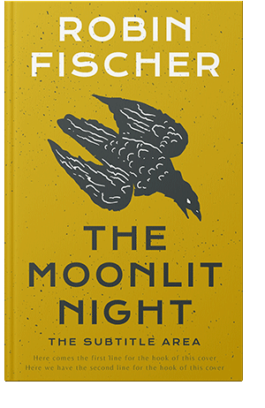 Pre Made Book Cover Buddha Gold