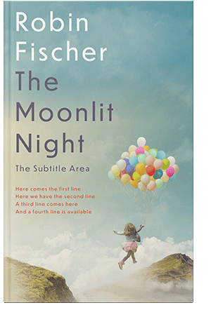 Pre Made Book Cover Powder Ash