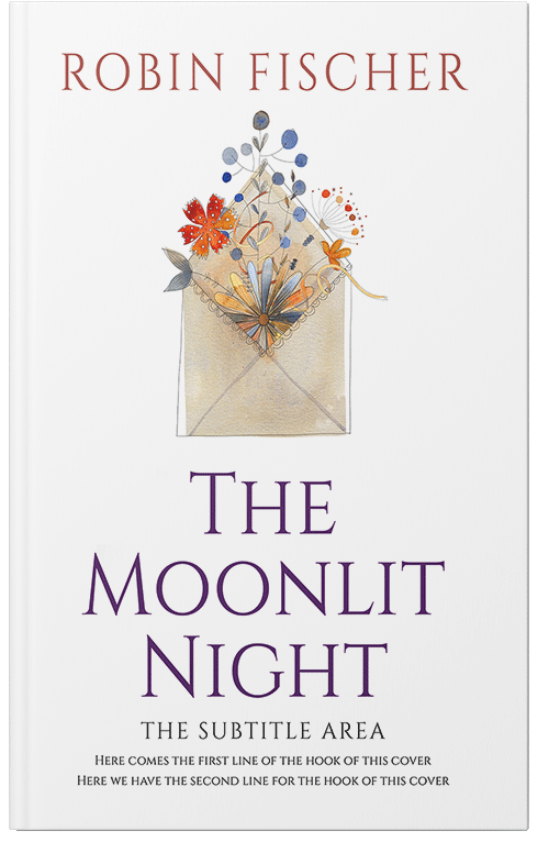 Front view of Premade Romance Book Cover - Wafer