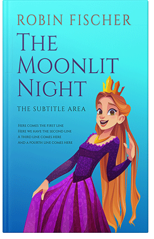 Premade Book Cover Picton Blue