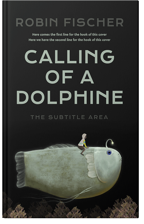 Front view of Premade Children's Book Cover - Bud