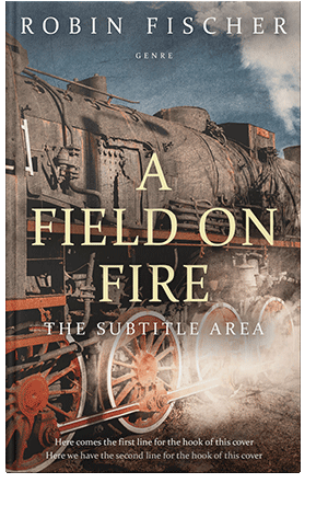 Pre Made Book Cover Pine Cone