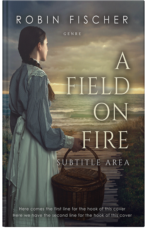 Front view of Premade Romance Book Cover - Merlin