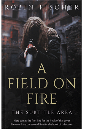 Pre Made Book Cover Cod Gray