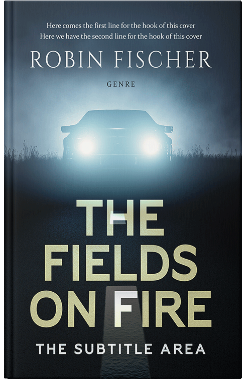 Front view of Premade Mystery & Thriller & Suspense Book Cover - Conch