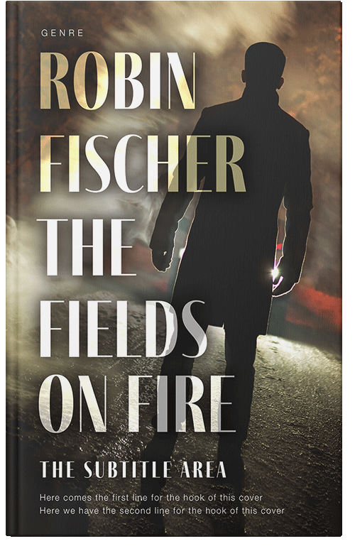 Front view of Premade Mystery & Thriller & Suspense Book Cover - Dune