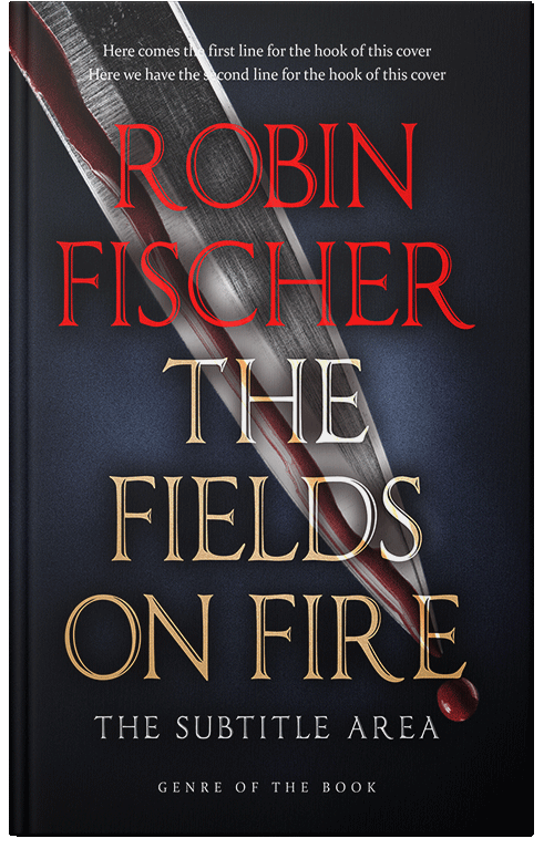 Front view of Premade Mystery & Thriller & Suspense Book Cover - Cinder