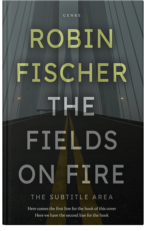 Front view of Heavy Metal #28207 - Premade Mystery & Thriller & Suspense Book Cover