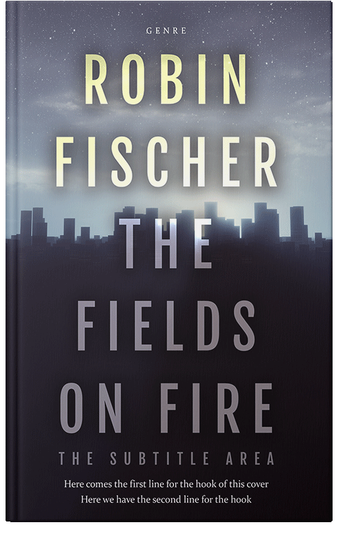 Front view of Premade Paranormal & Urban Book Cover - Bastille