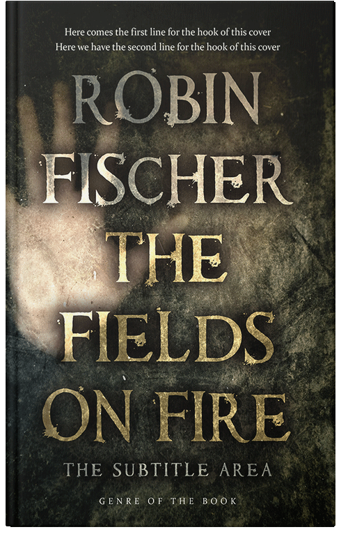 Front view of Premade Horror Book Cover - Rangoon Green