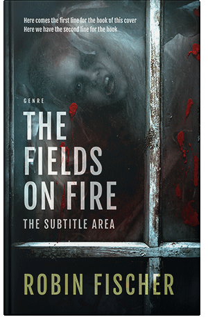Premade Book Cover Shark