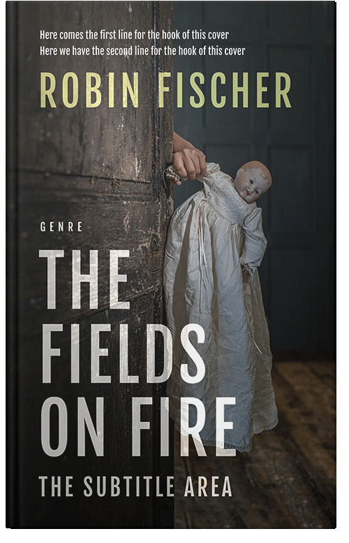 Front view of Premade Horror Book Cover - Tuatara