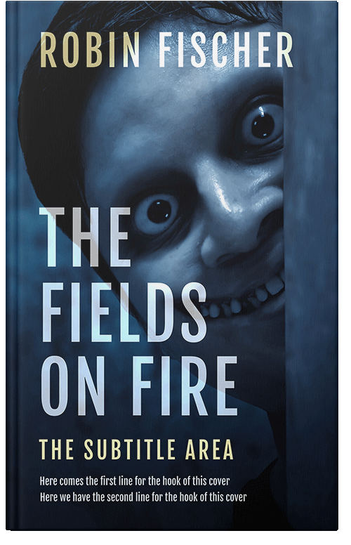 Front view of Premade Horror Book Cover - Big Stone