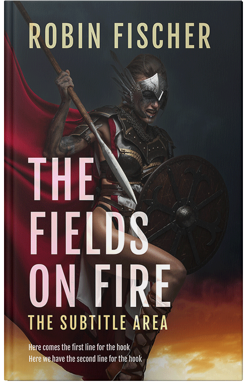 Front view of Premade Fantasy Book Cover - Cameo