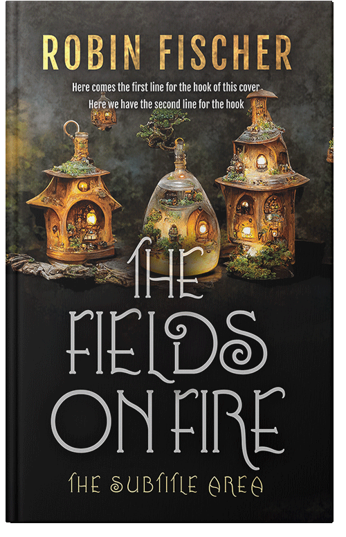 Front view of Premade Teen & Young Adult Book Cover - Tan