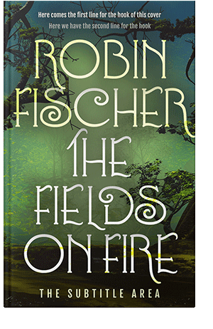 Pre Made Book Cover Axolotl