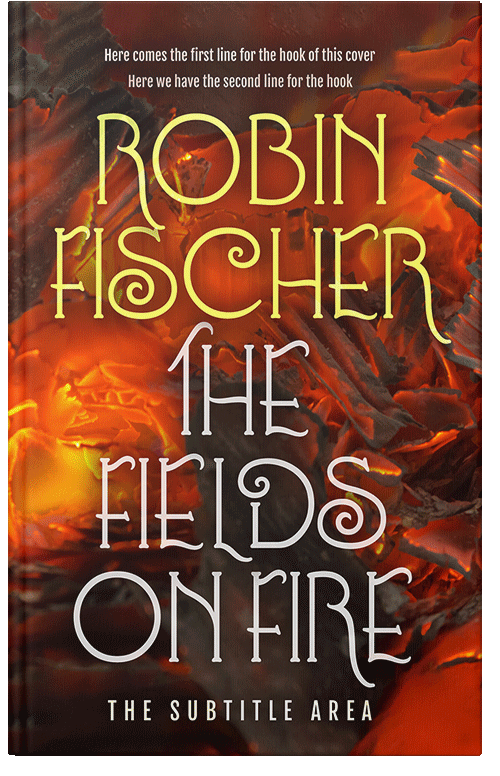 Front view of Premade Fantasy Book Cover - Paco