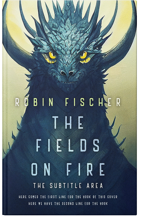 Front view of Premade Fantasy Book Cover - Tana