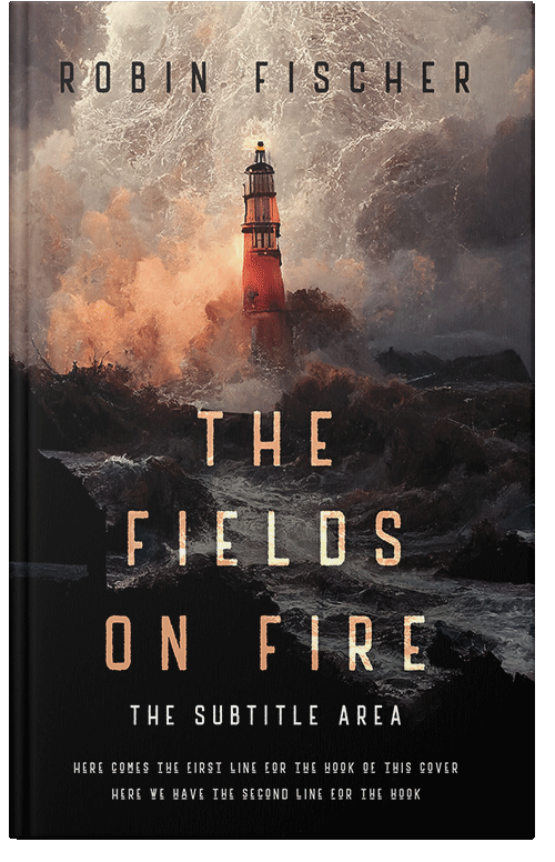 Front view of Premade Mystery & Thriller & Suspense Book Cover - Sorrell Brown