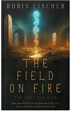 Pre Made Book Cover Log Cabin