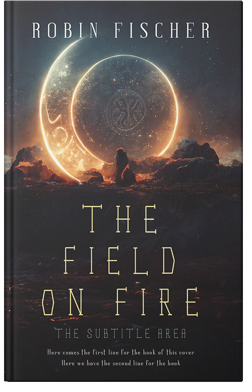 Front view of Premade Fantasy Book Cover - Baltic Sea