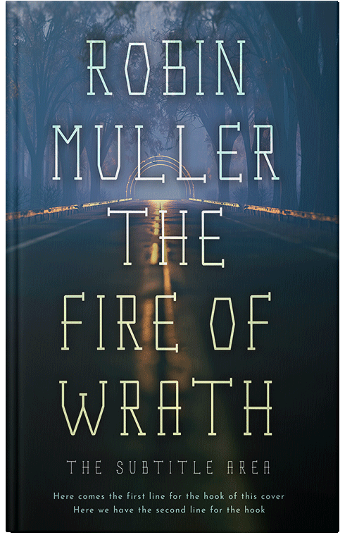 Front view of Premade Paranormal & Urban Book Cover - Gable Green