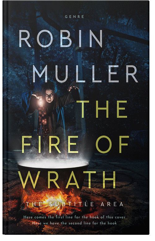 Front view of Premade Paranormal & Urban Book Cover - Mongoose