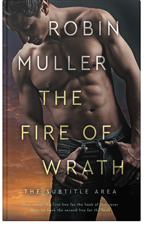 Premade Book Cover Cocoa Brown