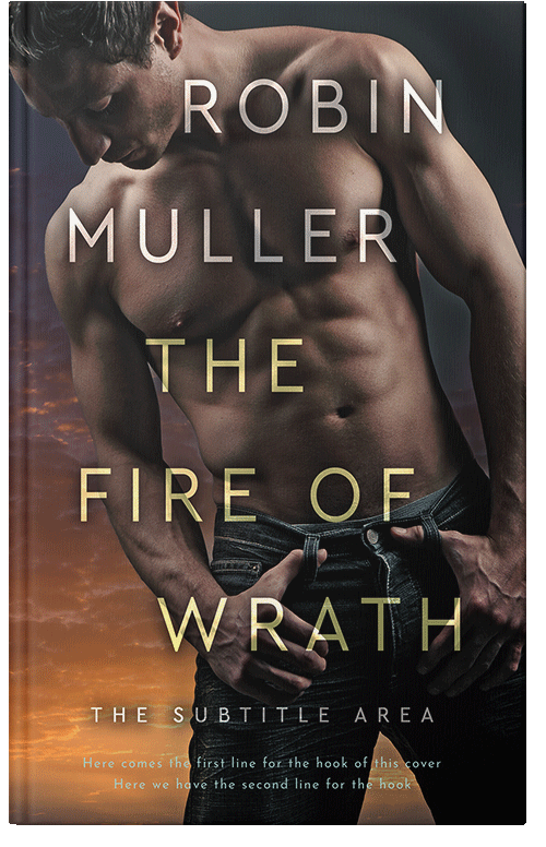 Front view of Premade Erotica Book Cover - Cocoa Brown