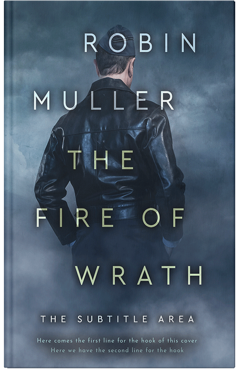 Front view of Premade Fantasy Book Cover - Fiord