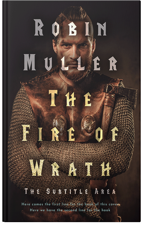 Front view of Premade Action & Adventure Book Cover - Gondola