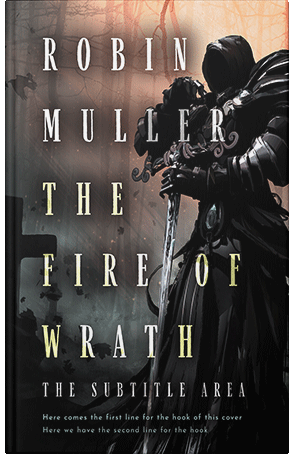 Premade Book Cover Cod Gray