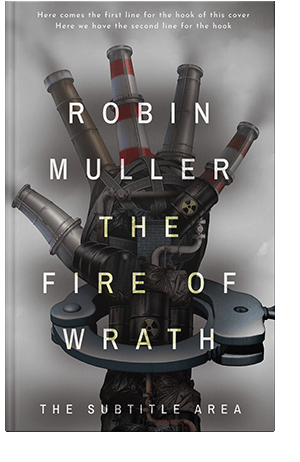 Pre Made Book Cover Cloudy