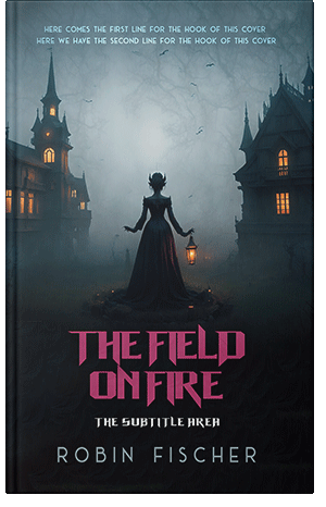 Premade Book Cover Amethyst Smoke