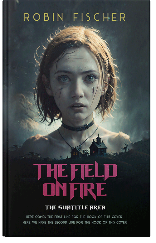 Front view of Premade Horror Book Cover - Bunker