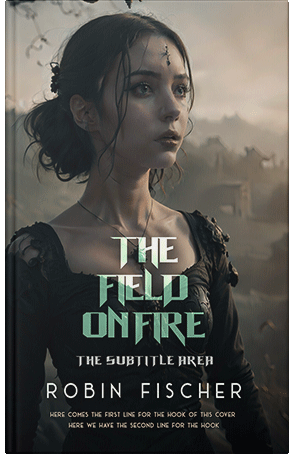 Premade Book Cover Shark