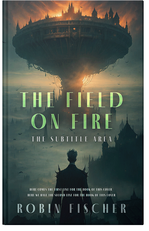 Front view of Premade Paranormal & Urban Book Cover - Outer Space