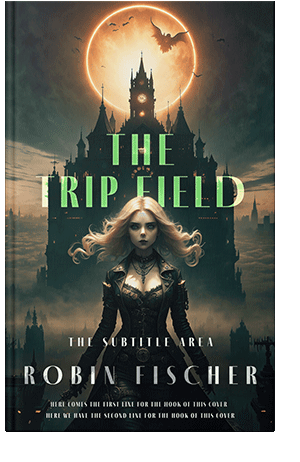 Pre Made Book Cover Outer Space