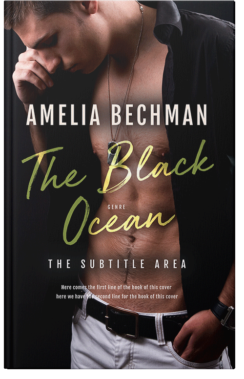 Front view of Premade Erotica Book Cover - Quicksand