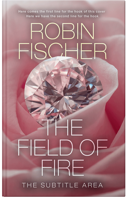 Front view of Premade Romance Book Cover - Coral Tree