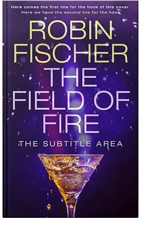 Pre Made Book Cover Violet