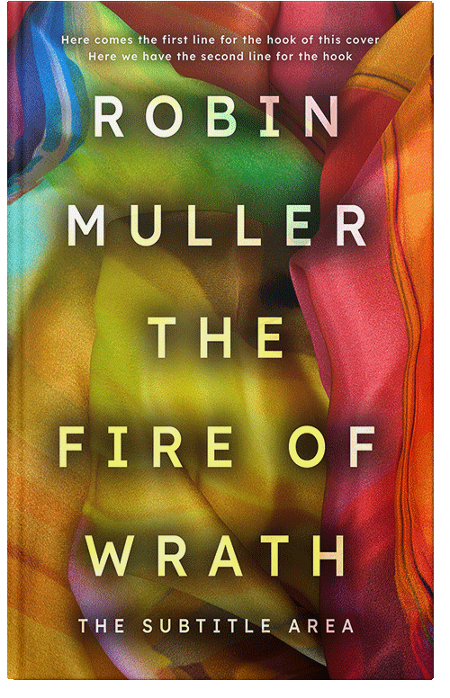 Front view of Premade Nature Book Cover - Russet