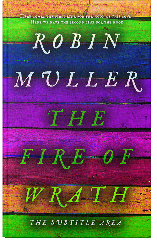 Front view of Premade Literary Fiction Book Cover - Revolver