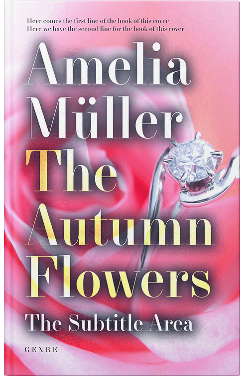 Front view of Premade Romance Book Cover - Viola