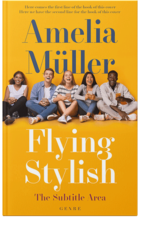 Pre Made Book Cover Yellow Sea