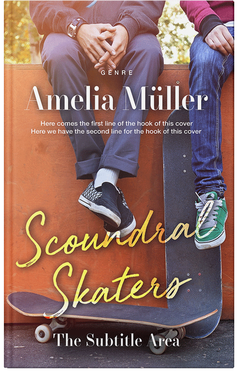 Front view of Premade Teen & Young Adult Book Cover - Ferra